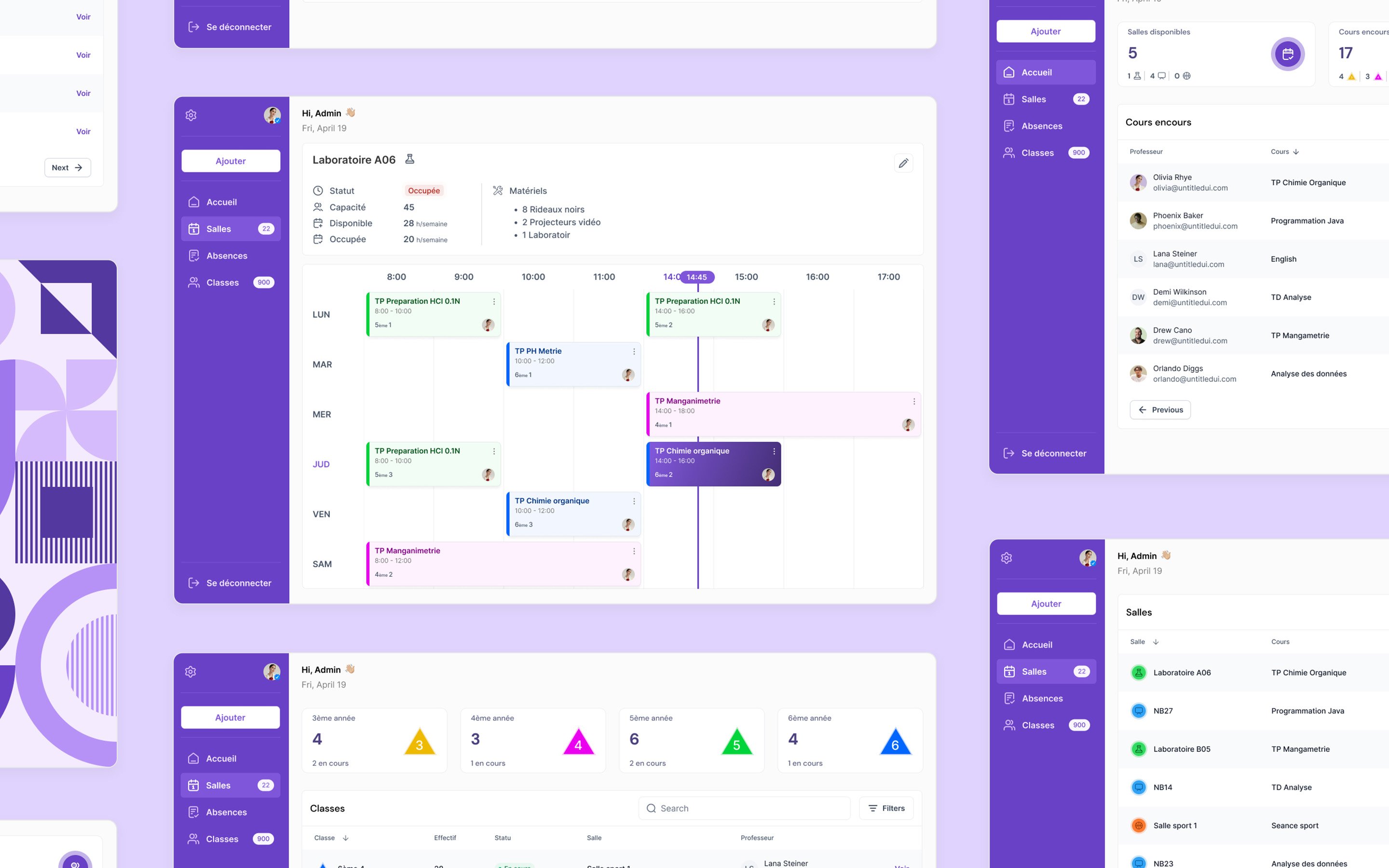 Desktop Application for School Administration
