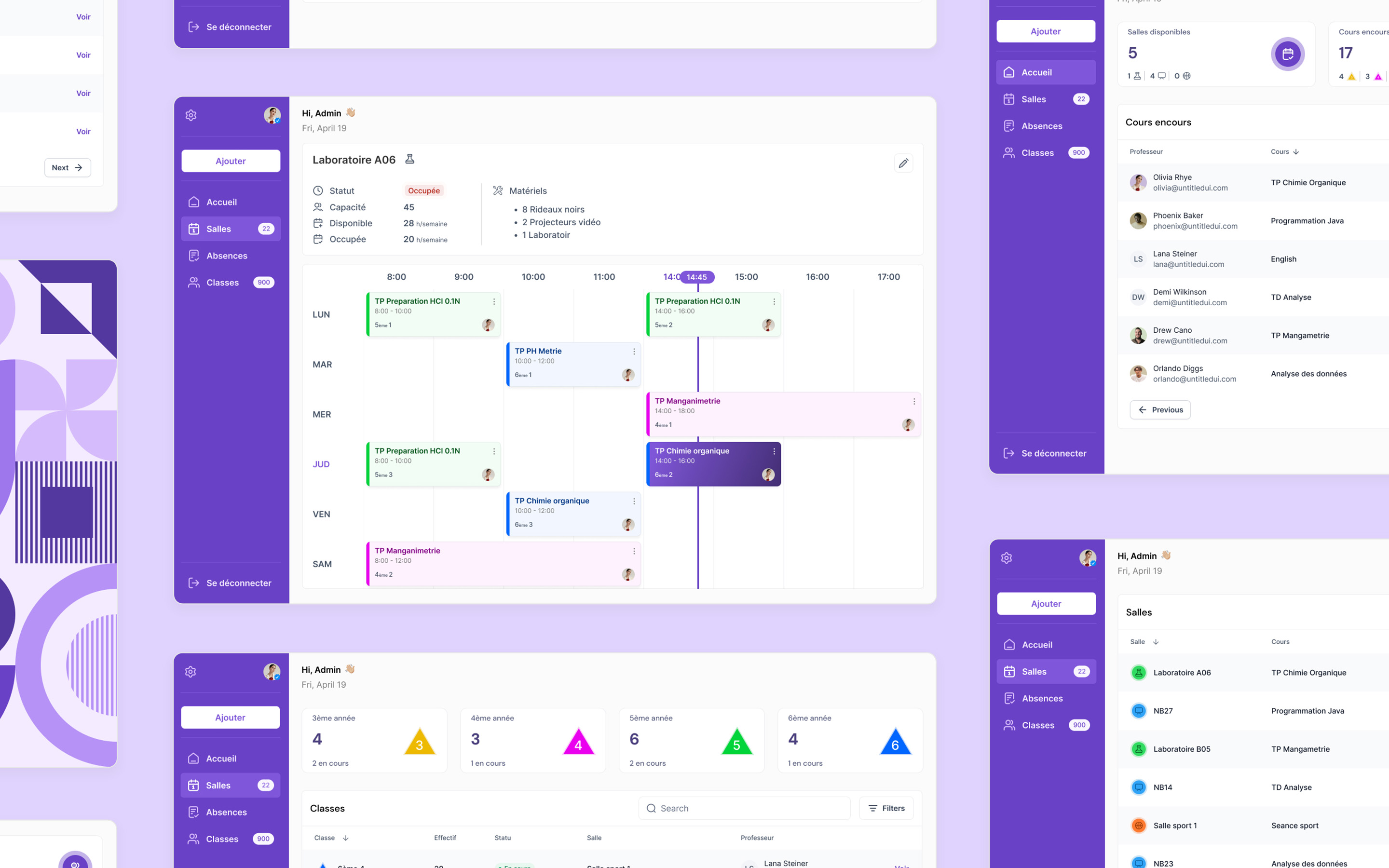 Desktop Application for School Administration
