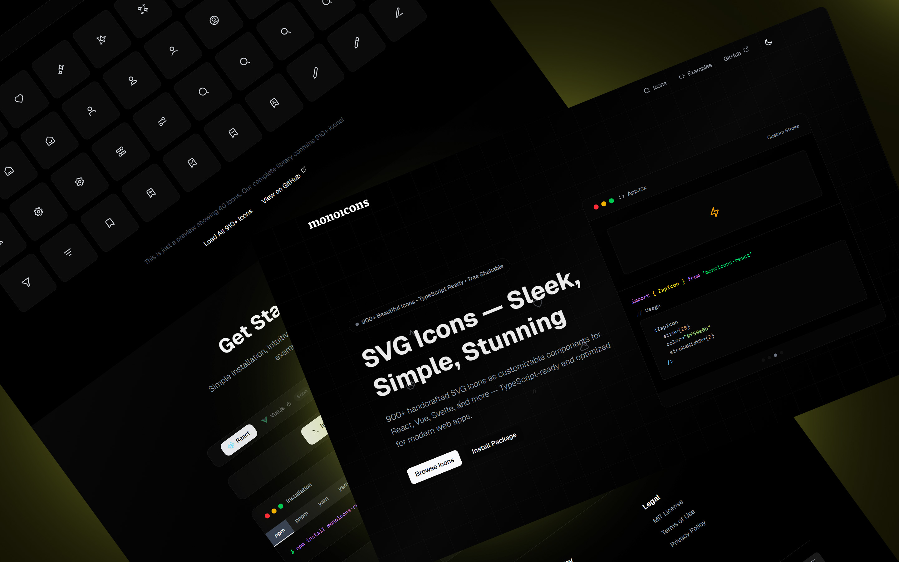 Open-Source SVG Icon Library